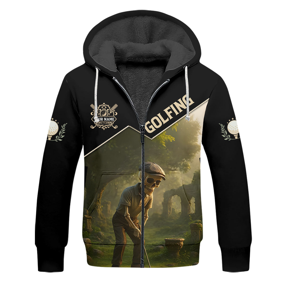 The Best Golf Slayer Custom Golf Polos For Men, Skull Shirt, Golf Shirts For Men, Gift For Golfers