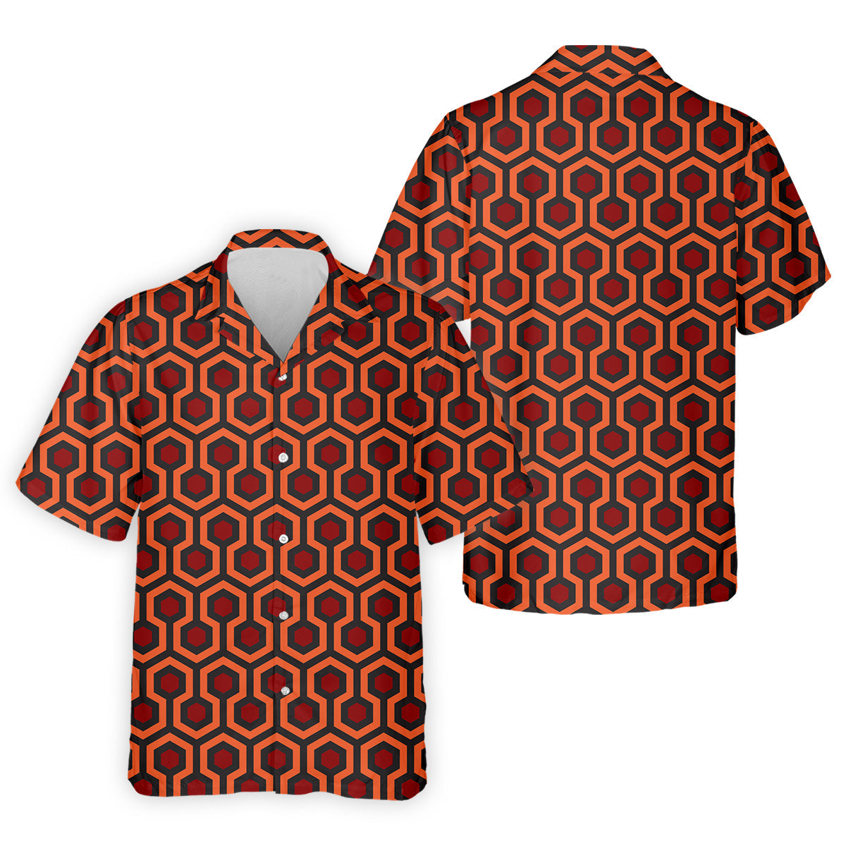 Carpet Pattern In The Shining Mens Golf Polo Shirts, Pattern Golf Shirt,  Matching Golf Shirts, Golf Shirts For Men