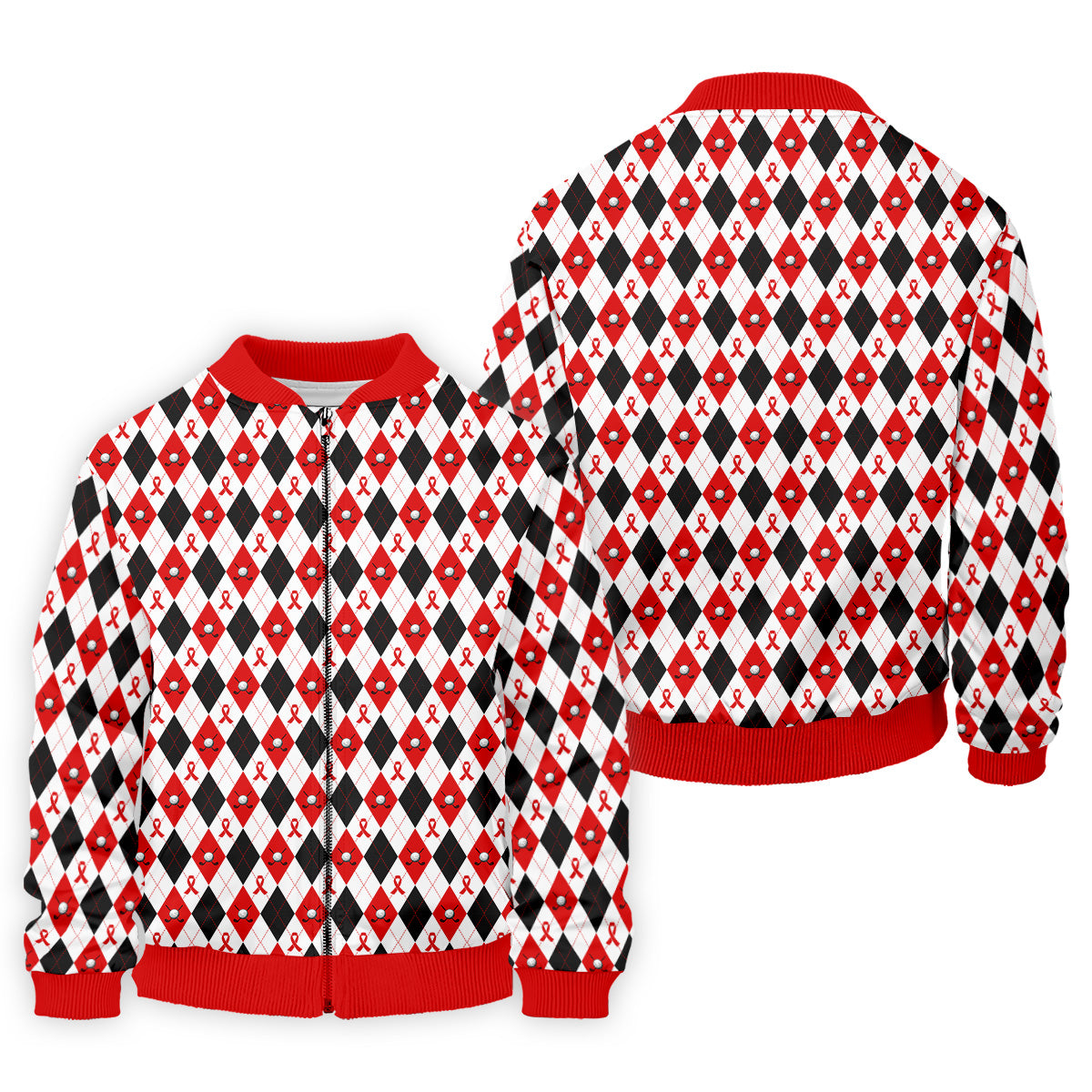 Blood Cancer Men's Polo Shirt, Blood Cancer Awareness Shirt, Men Golf Shirt, Golf Gift For Men