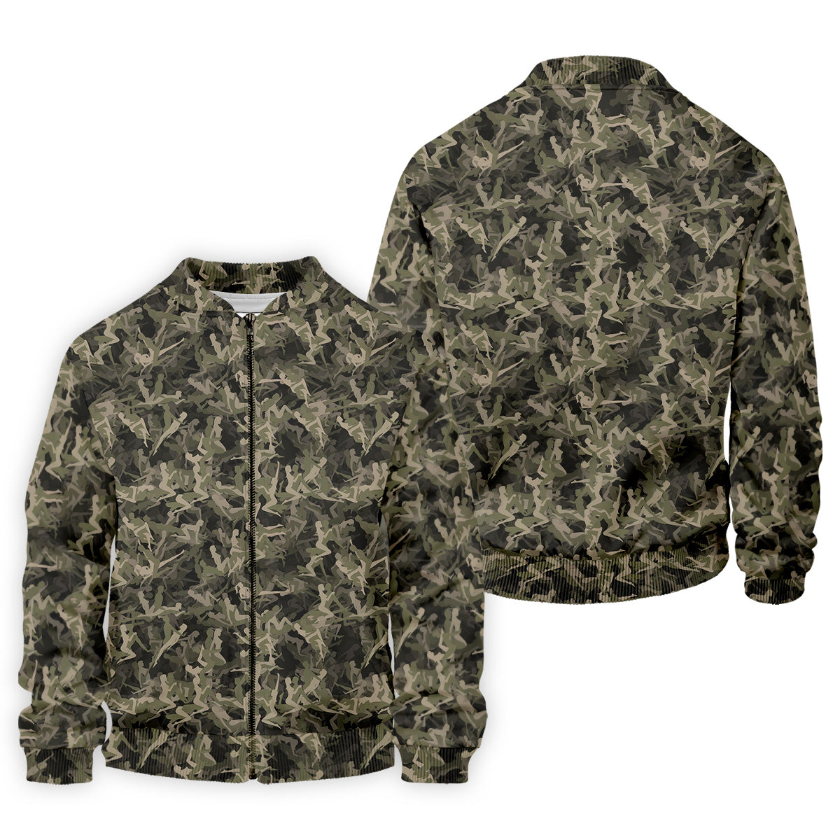 Funny Sex Positions Stick Figure Camo Golf Tops For Men, Unique Gift For Golfer, Men's Golf Polo