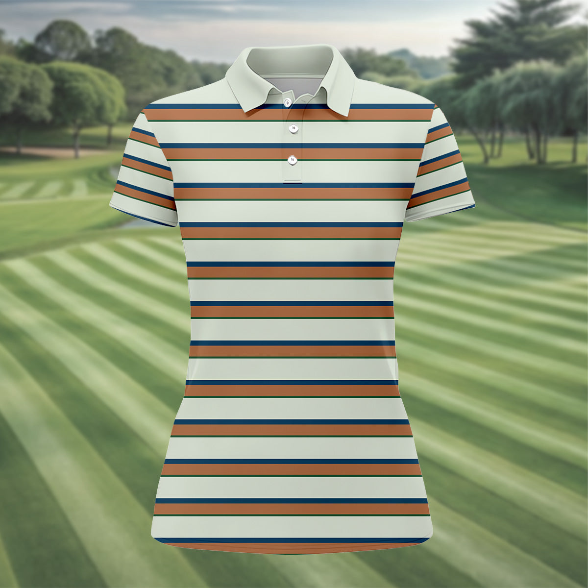 Striped Golf Polo, Women's Long Sleeve Golf Shirts, Cool Golf Gifts, Ladies Golf Shirts, Golfing Apparel