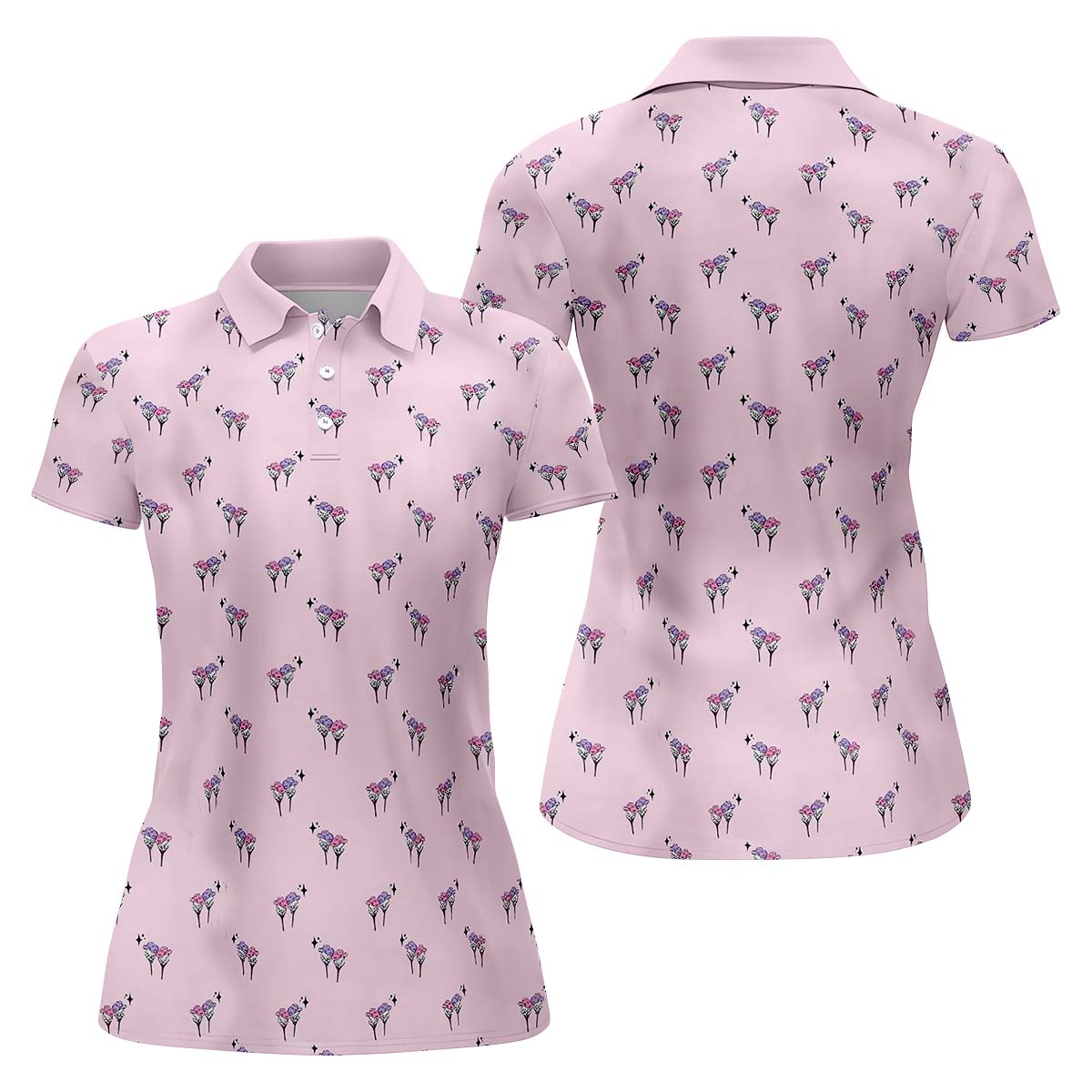 Bestie Golf Polo Shirt, Golfing Apparel, Womens Golf Gifts