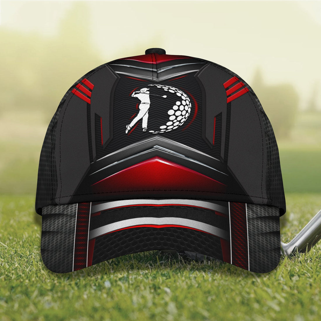 Custom Golf Cap, Personalized Name 3D Cap, Gifts For Golfers