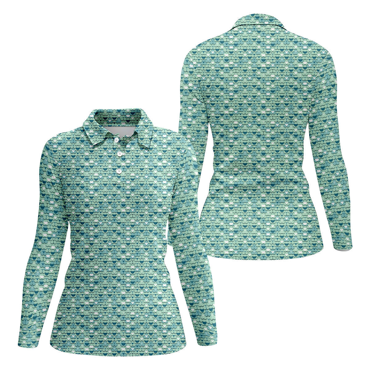 Funny Butt Green Golf Polo Shirt, Fun Womens Golf Shirts, Ladies Golf Shirt, Golf Gift For Her