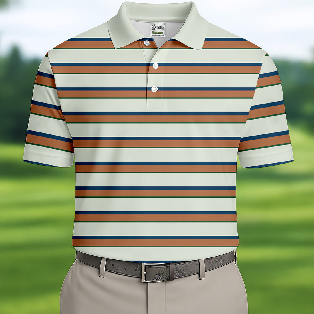 Striped Golf Polo, Golf Tops For Men, Mens Golf Polo Shirts, Cool Golf Gifts, Long Sleeve Polo, Golfing Apparel