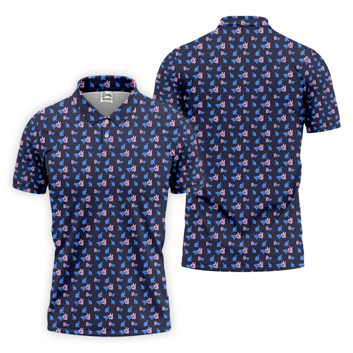 Funny Hands Golf Polo Shirt For Men, Fun Golf Shirt For Men, Christmas Golf Gift, Dad Golf Gift