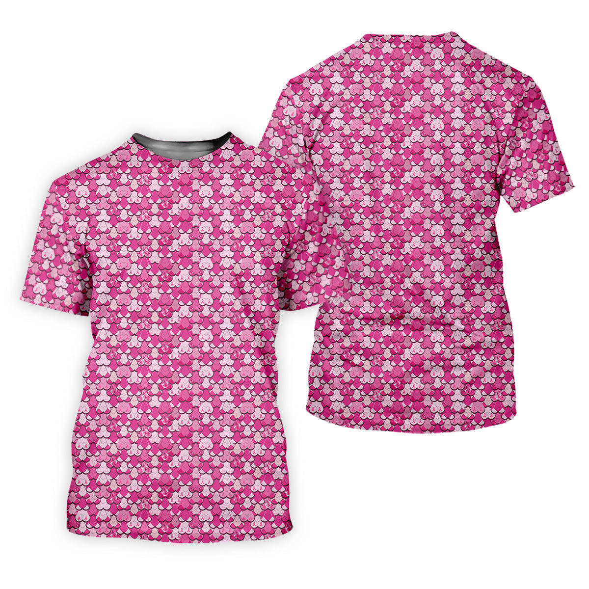 Funny Titties Breast Cancer Polo Shirt, Funny Boobs Golf Shirt, Breast Cancer Golf Shirt, Funny Men Golf Shirt