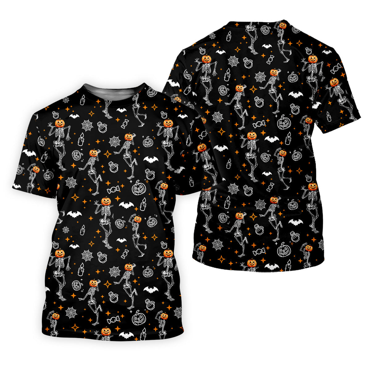 Skeleton Black Golf Shirt, Halloween Golf Shirt, Fun Golf Polos, Sleeveless Womens Golf Shirts, Ladies Golf Shirts