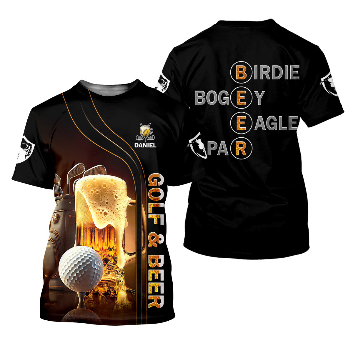Golf And Beer Custom Hawaiian Golf Shirt, Funny Golf Shirt, Gift For Golfers