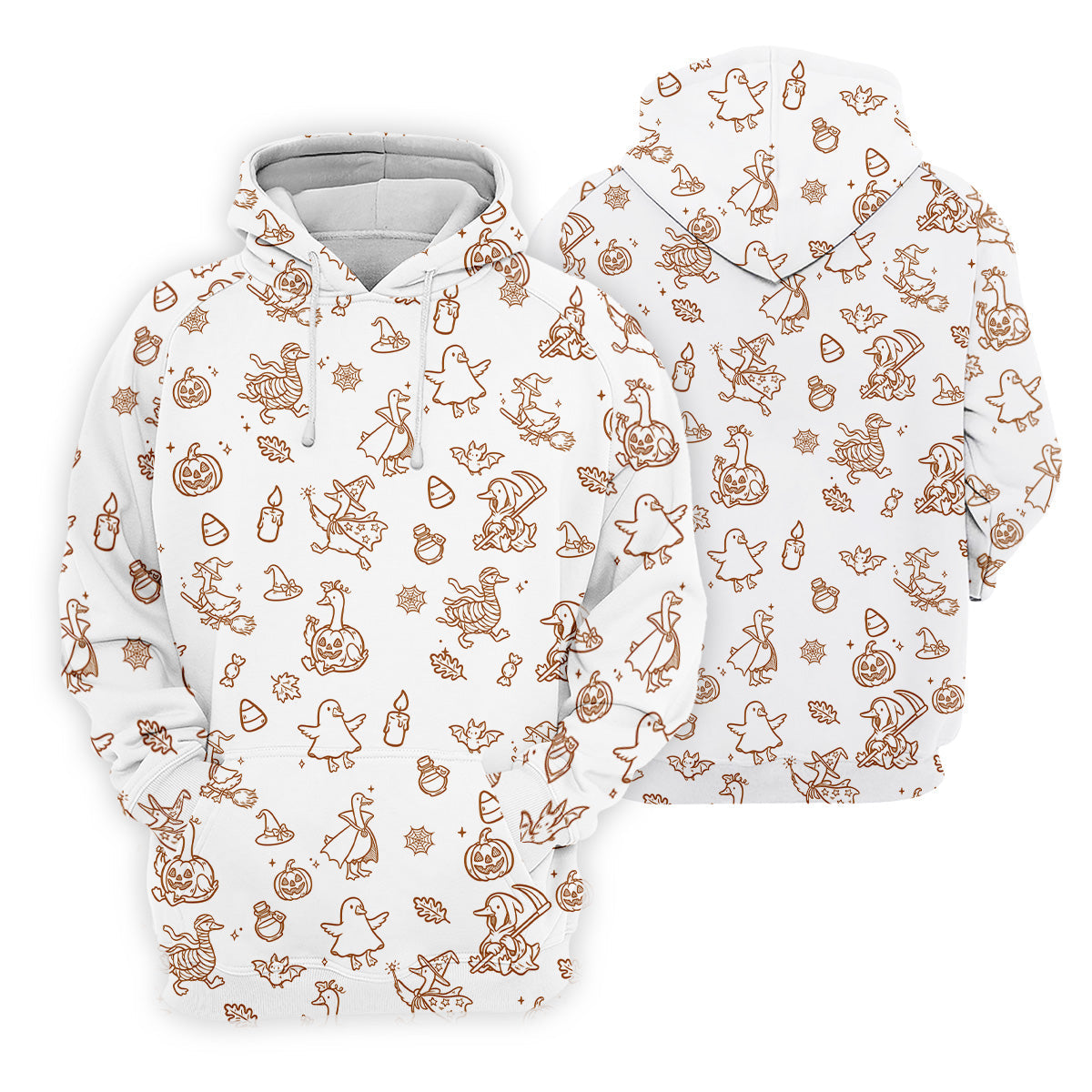Goose Halloween, Doodle Pattern, White Golf Shirt, Sleeveless Womens Golf Shirts, Women Golf Top, Ladies Golf Shirts