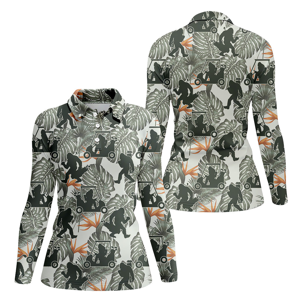 Gorilla Shirt, Hawaiian Golf Shirts, Womens Sleeveless Polo, Matching Golf Shirts, Ladies Golf Shirts