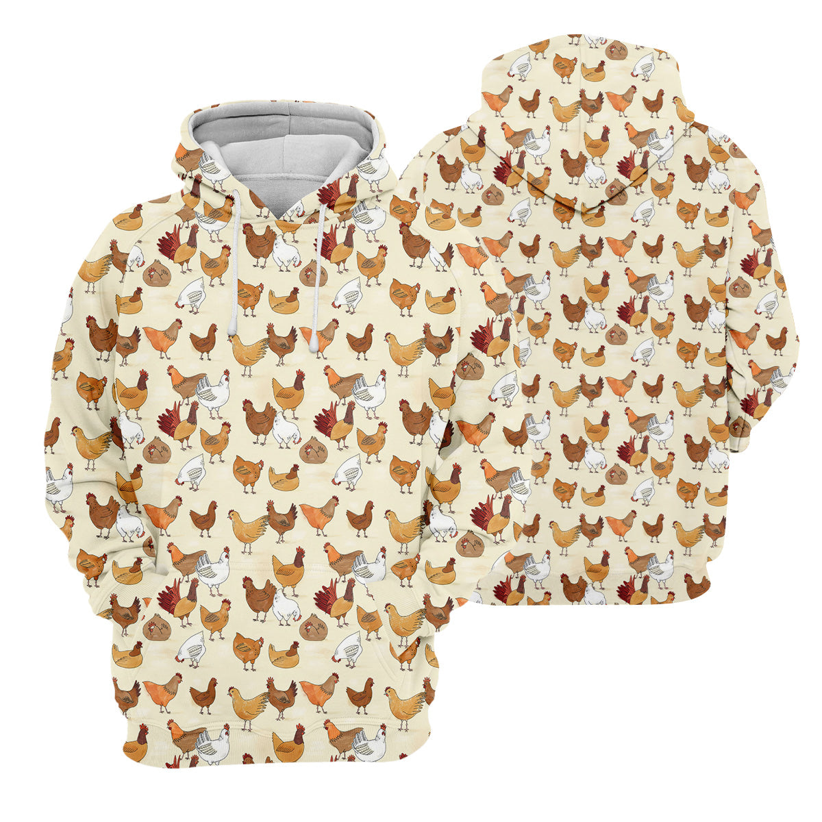 Chicken Family Funny Womens Golf Polo Shirt, Chicken Lover Gifts, Custom Ladies Golf Shirt