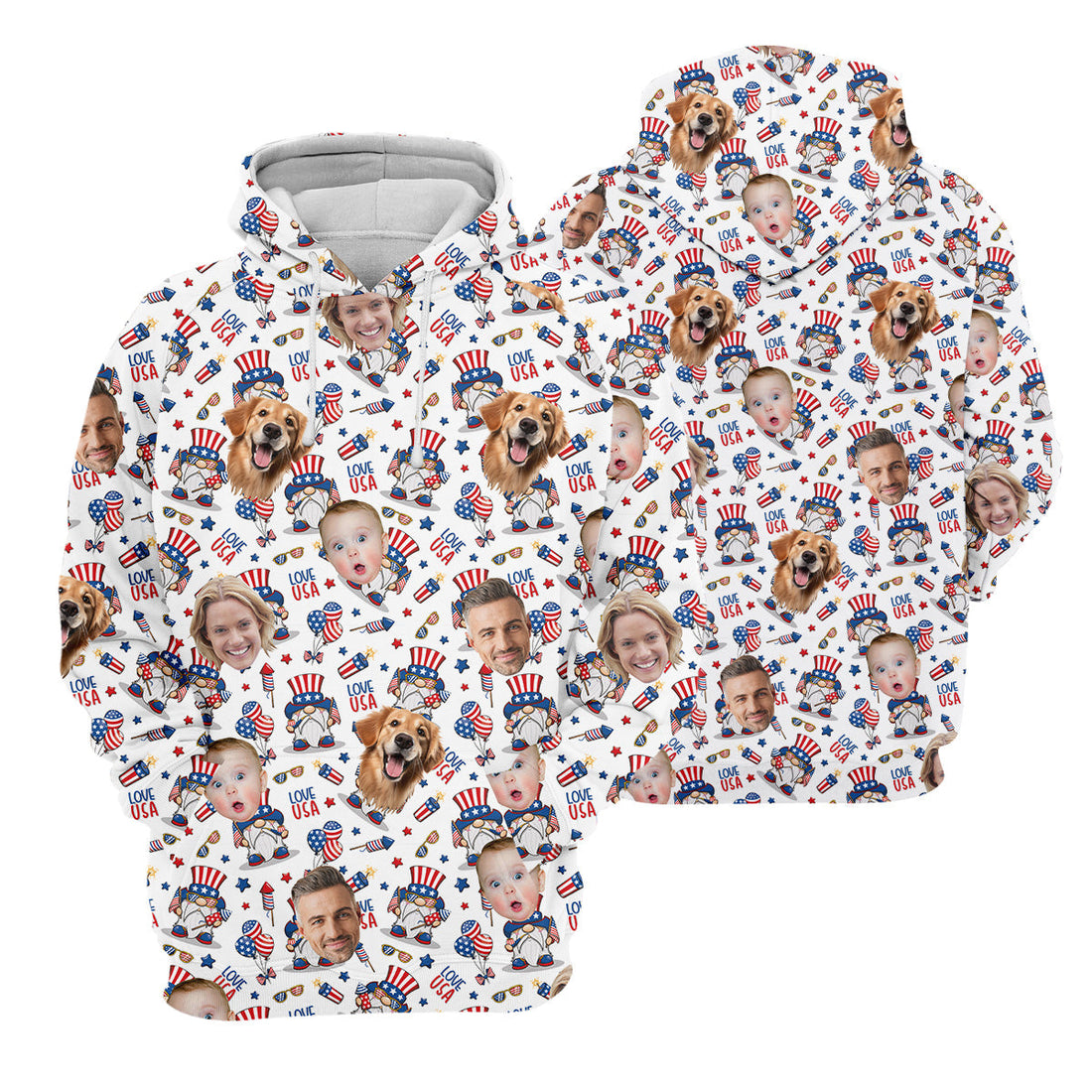 Golf Shirt For Women, Custom Family Golf Shirt, Personalized Dog Shirts, Patriotic Golf Polos