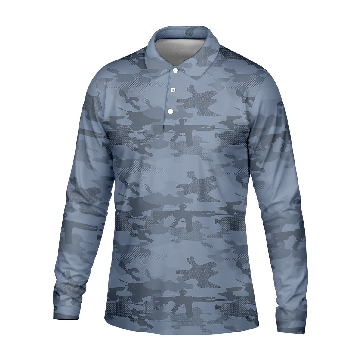 Camouflage Golf Polo, Golfing Apparel, Men Golf Gift, Camouflage Golf Shirts
