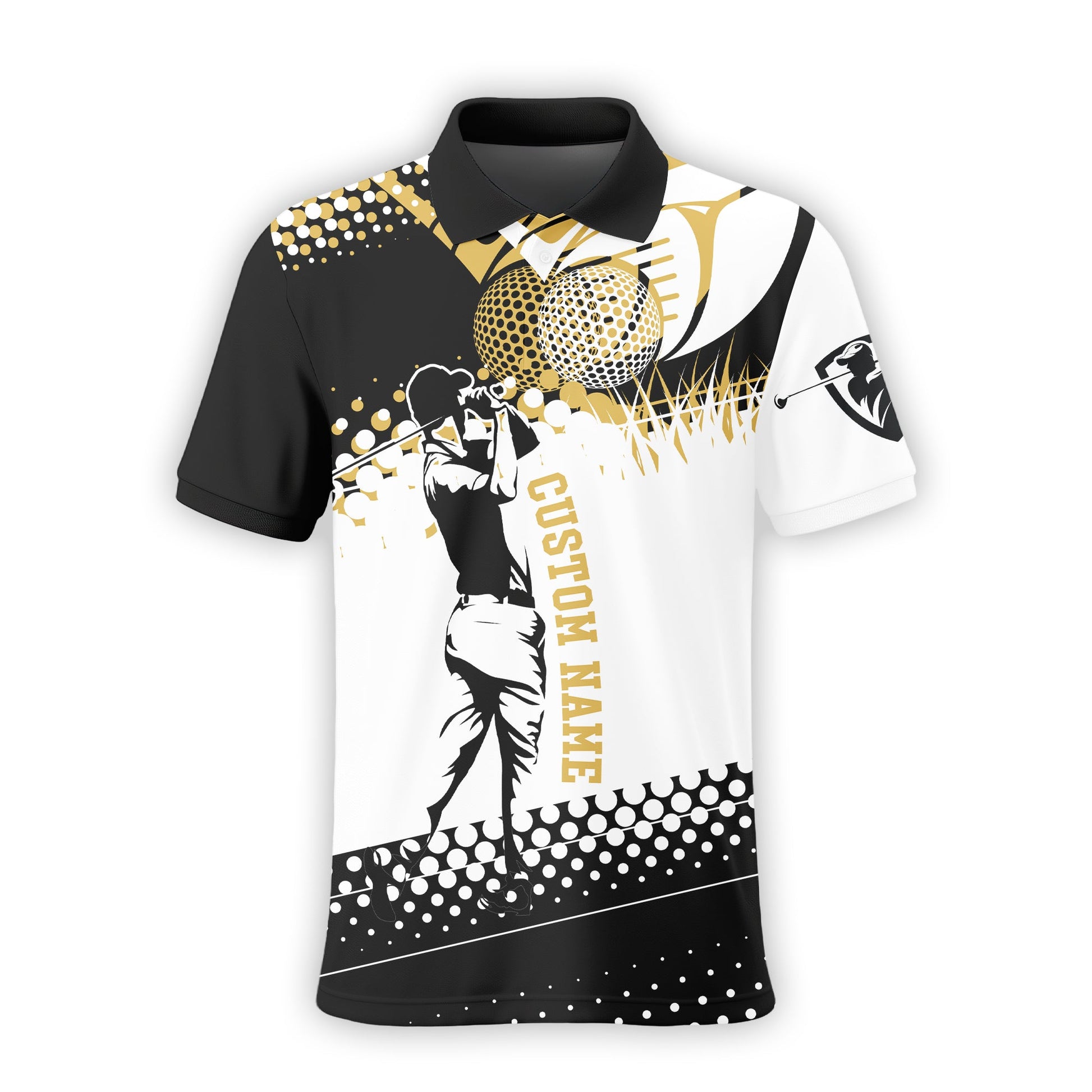 Some Grandpas Take Naps Custom Name Golf Polo Shirt, Golf Shirt, Gift For Golfers