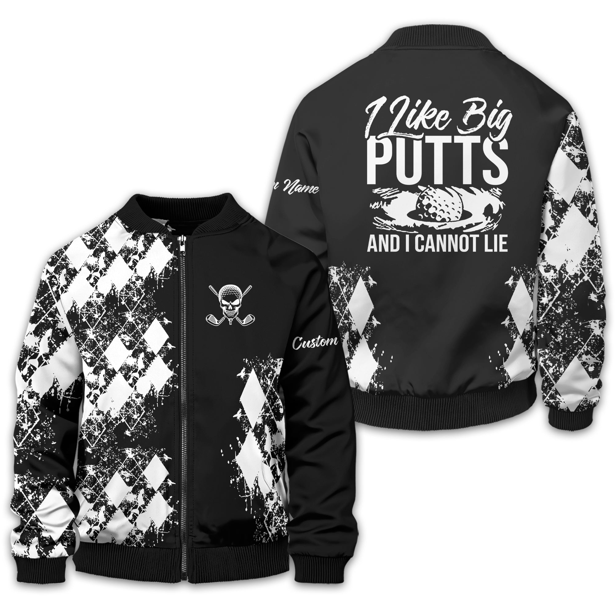 I Like Big Putts And I Cannot Lie Golf Polo Shirt, Gift For Golfers, Golf Gift For Men