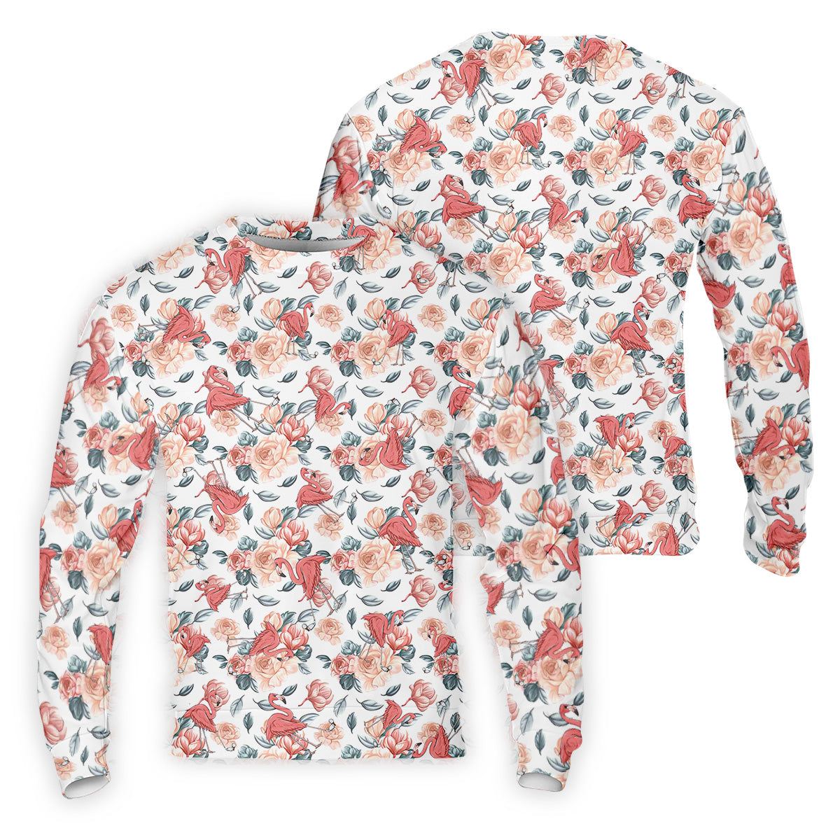 Floral Golf Shirt With Funny Flaming, Cute Golf Outfit, Mens Golf Polo Shirts, Men Sweatshirt, Golfing Apparel