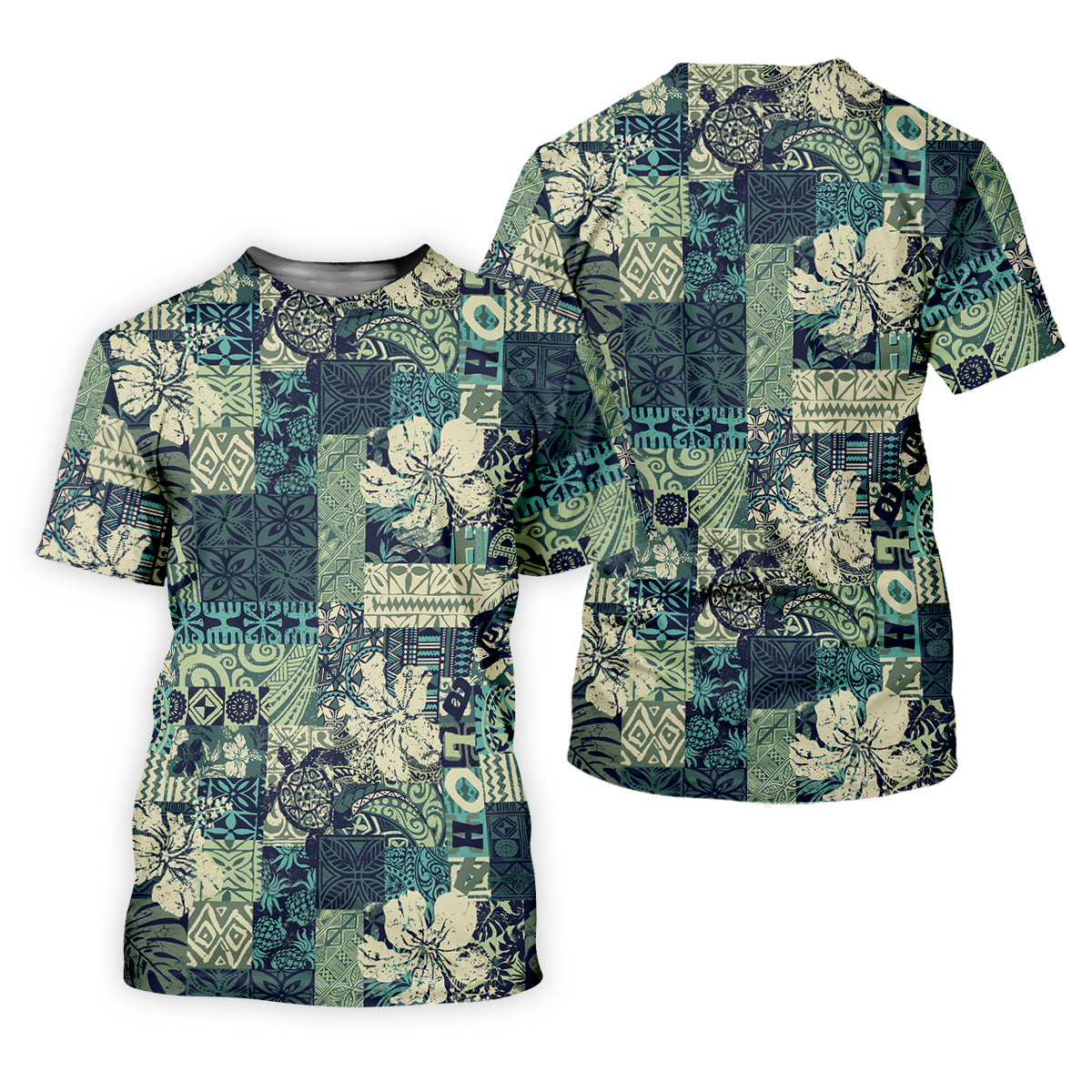 Tribal Aztec Tropical Golf Shirt, Hawaiian Golf Shirts, Mens Golf Polo Shirts, Golf Gift For Men