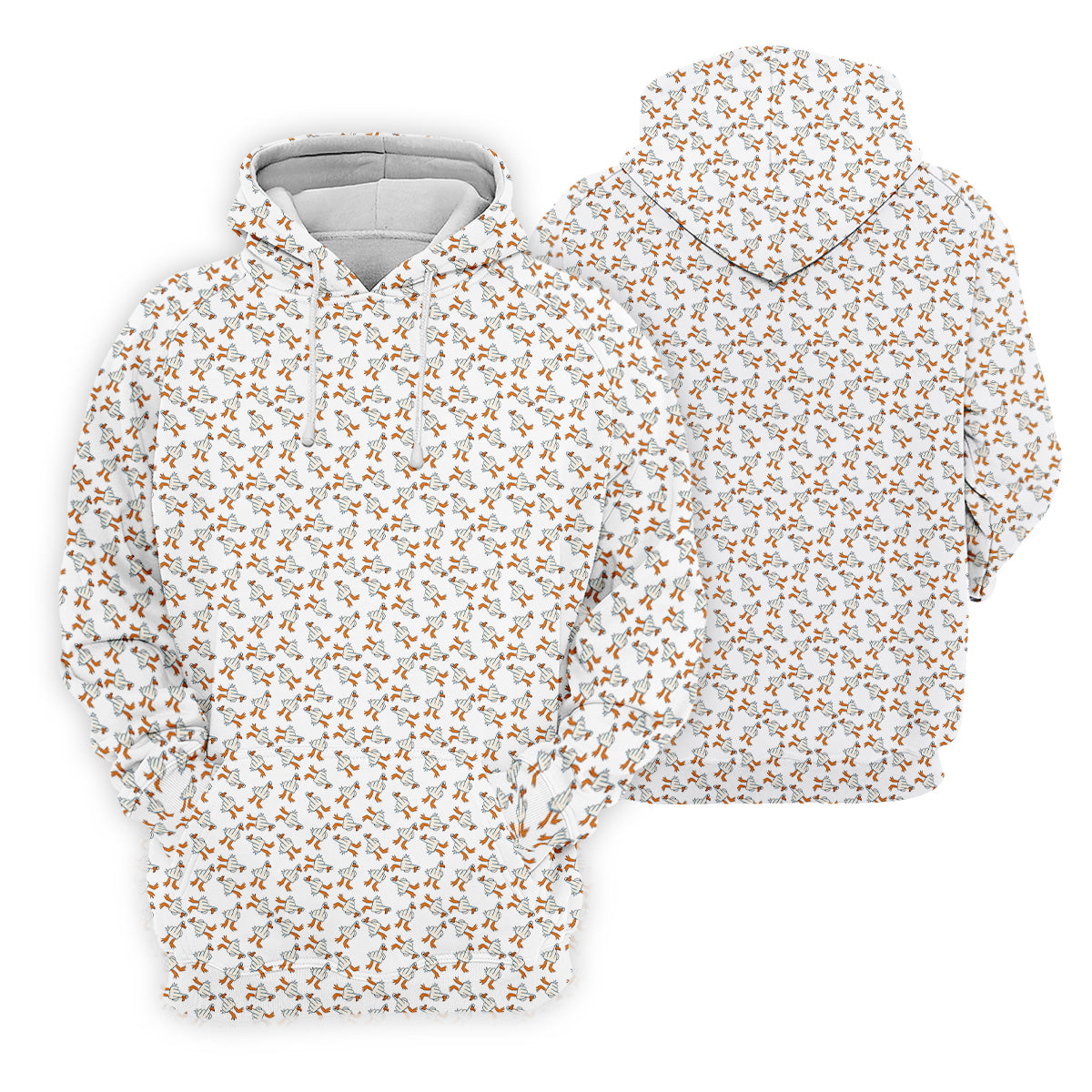 Middle Finger Duck Patterned Golf Polos, Mens Funny Golf Shirts, Mens Golf Polo Shirts, Funny Golf Shirt