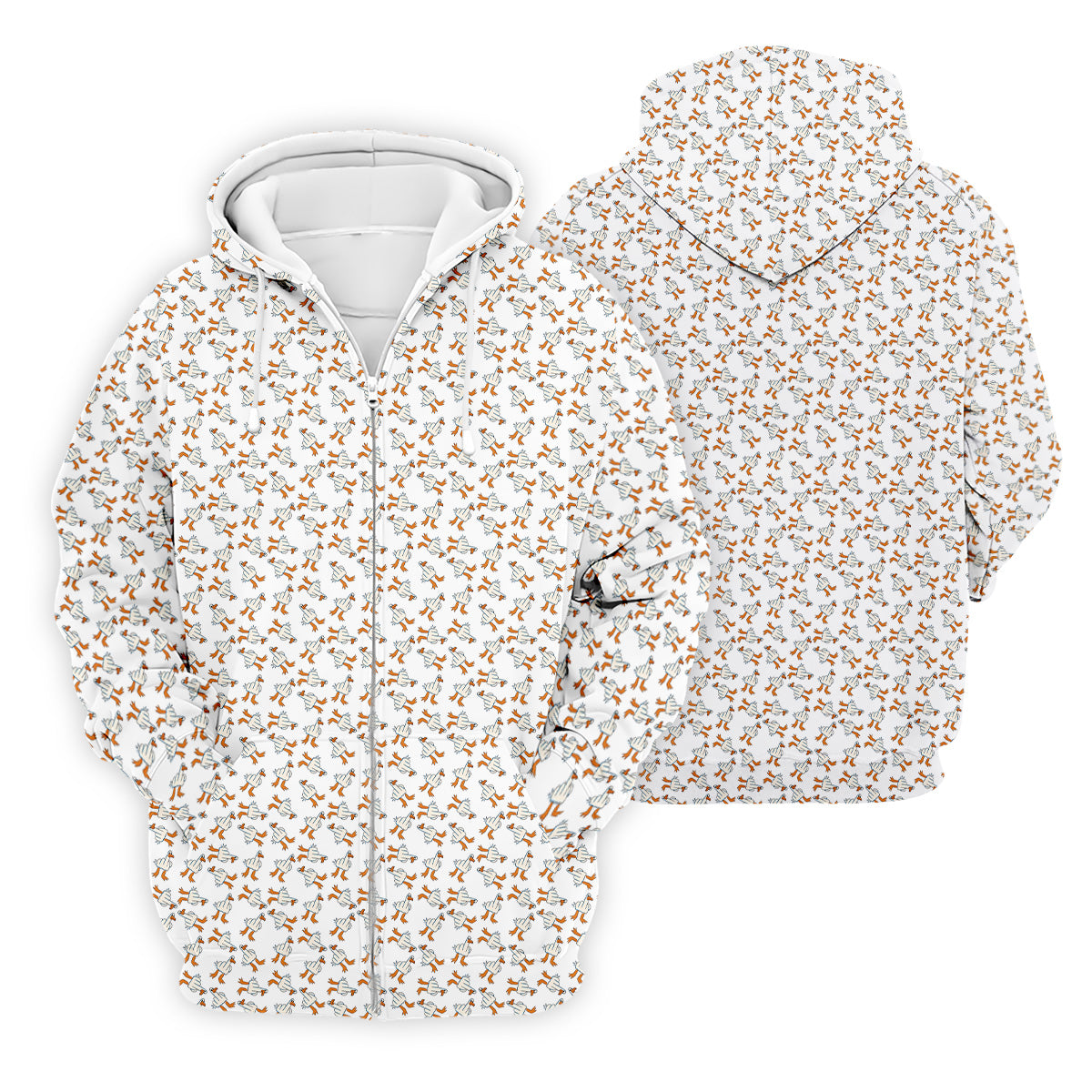Middle Finger Duck Patterned Golf Polos, Mens Funny Golf Shirts, Mens Golf Polo Shirts, Funny Golf Shirt