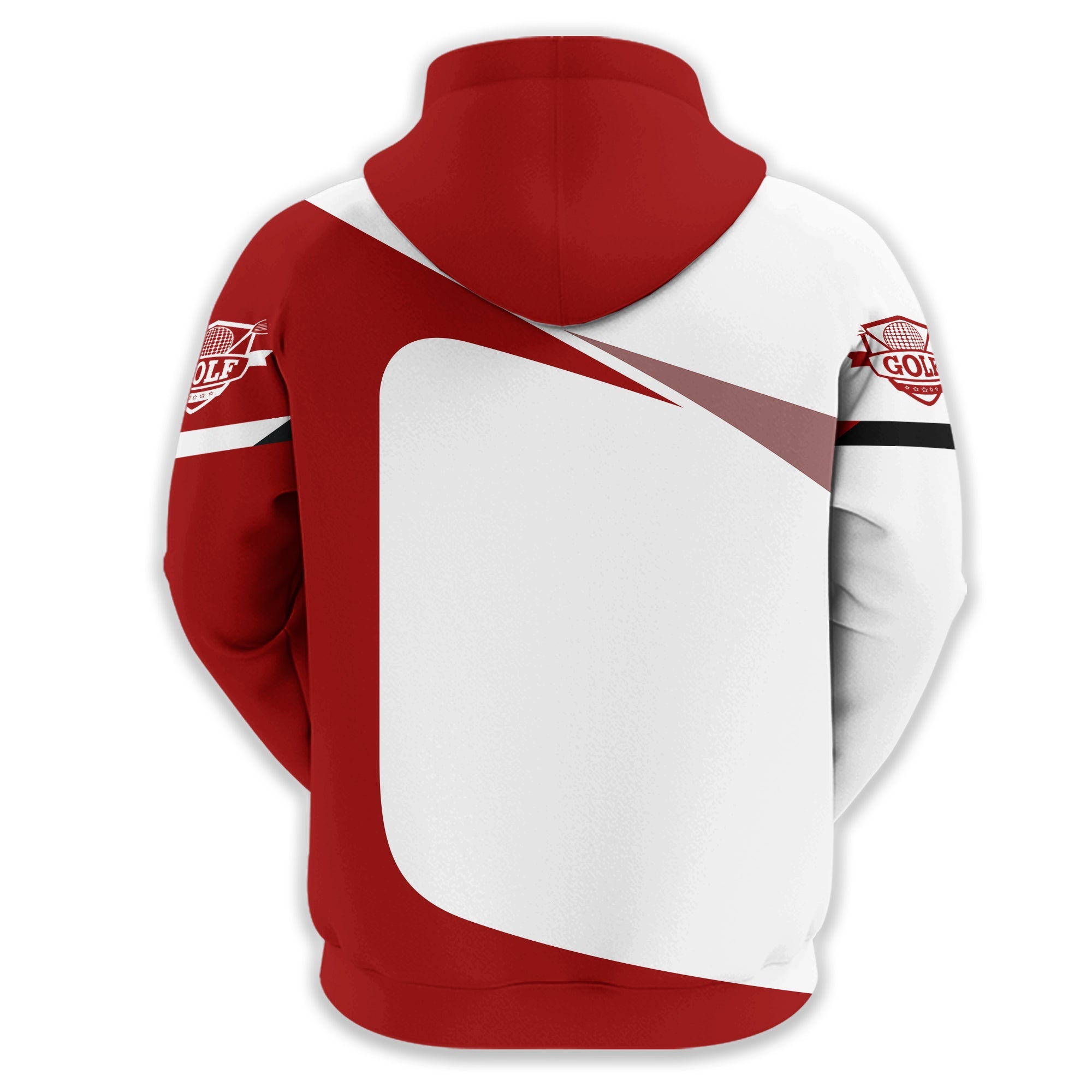 Canadian Maple Leaf Men's Golf Polo Shirt, Golfing Apparel, Golf Gifts For Men