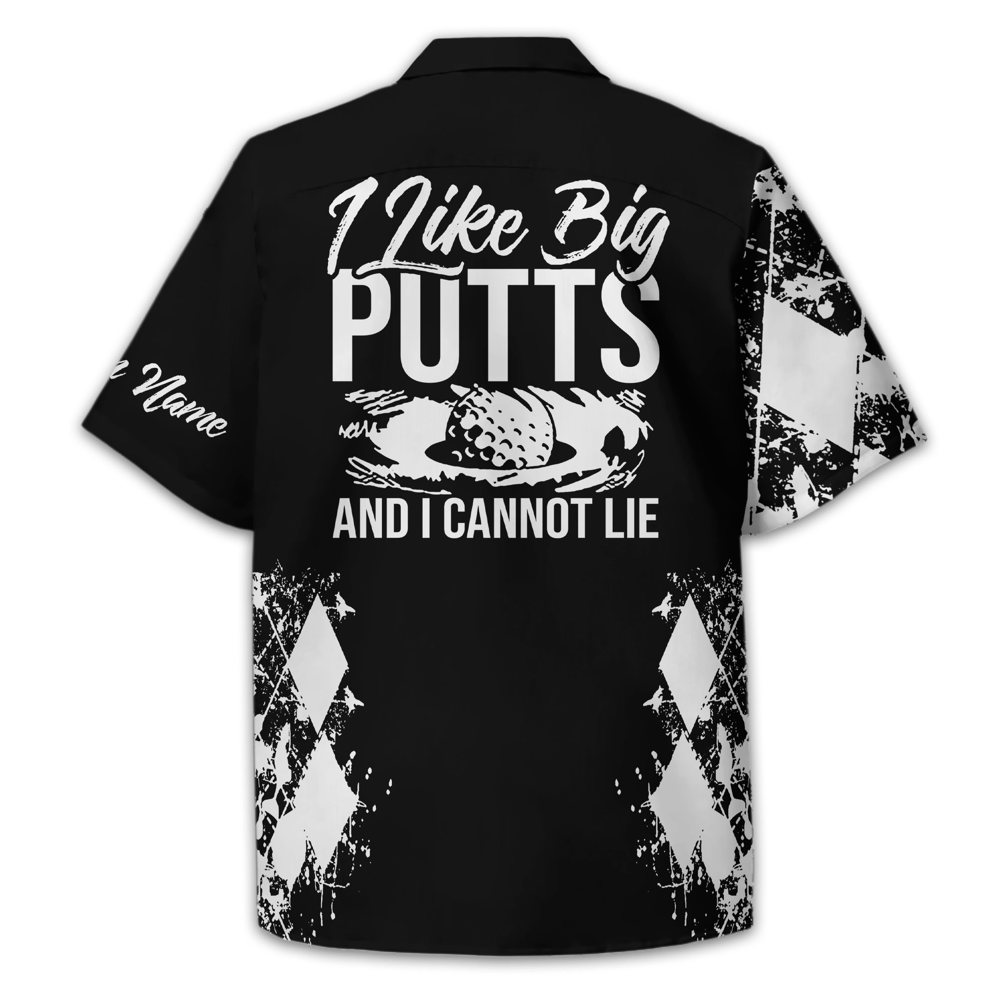 I Like Big Putts And I Cannot Lie Golf Polo Shirt, Gift For Golfers, Golf Gift For Men