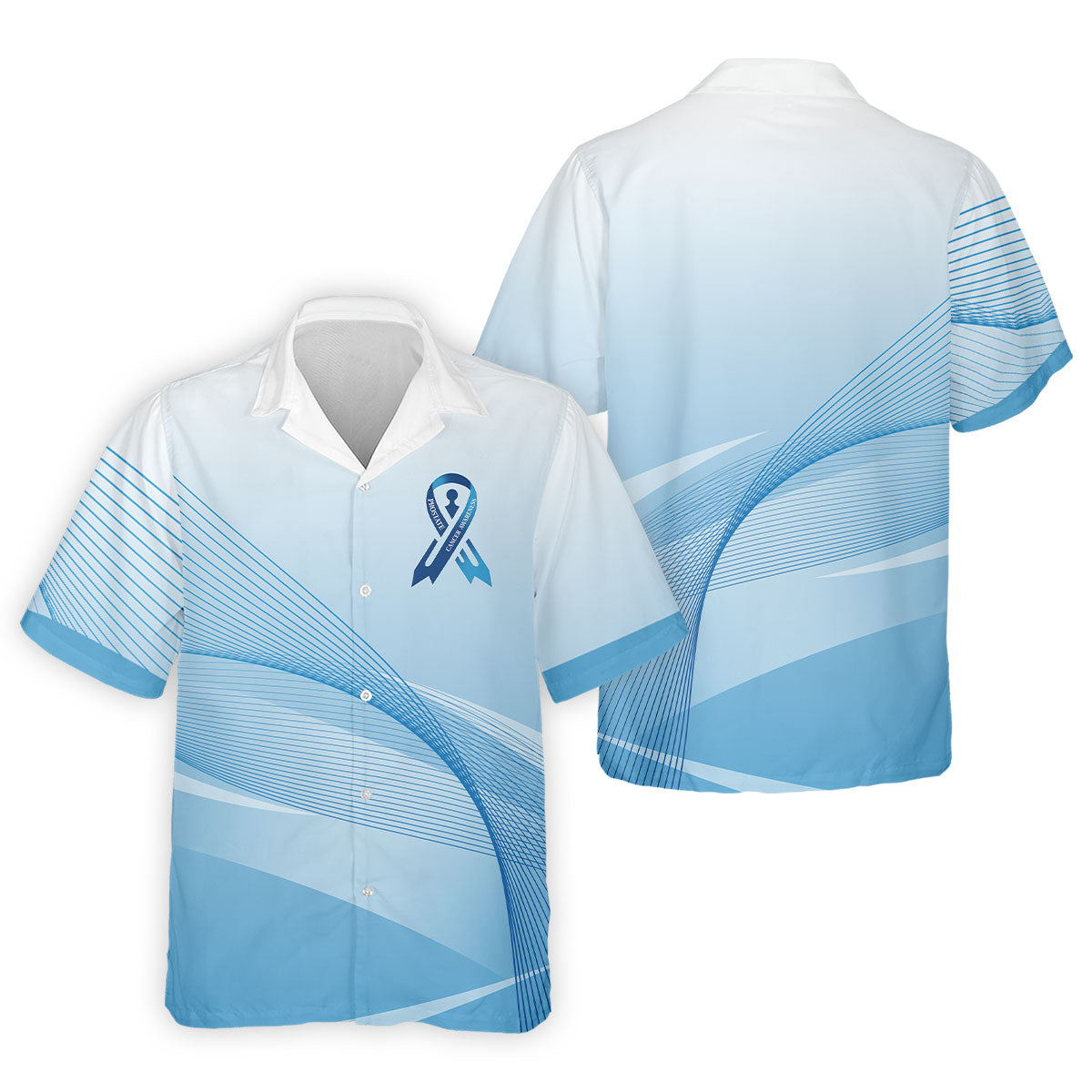 Prostate Cancer Awareness Men's Golf Shirt, Prostate Cancer Survivor Gift, Golf Gift For Men