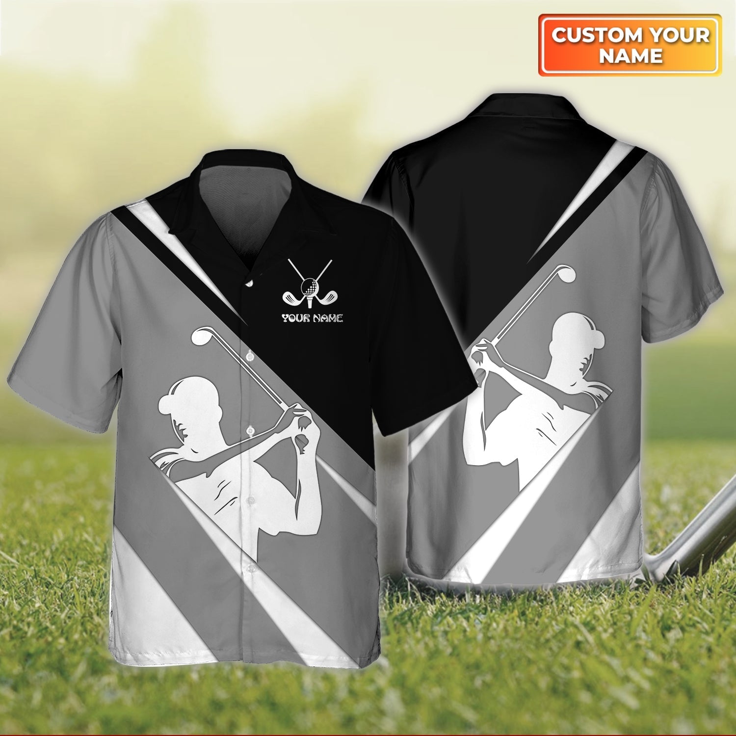 Golf- Personalized Name 3D Hawaiian Shirt