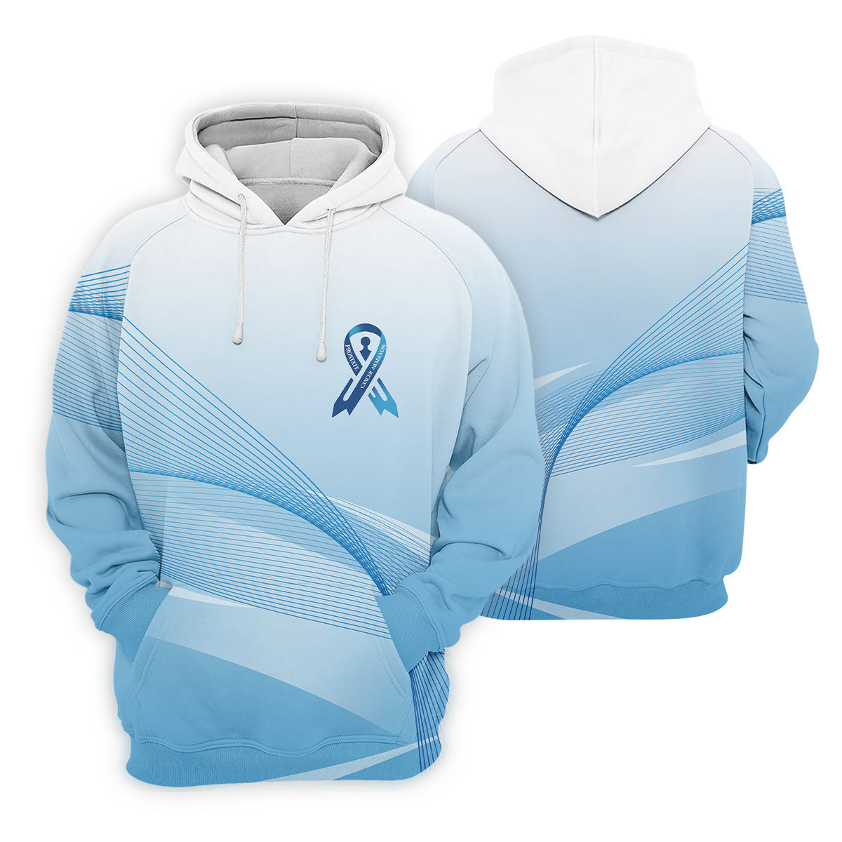 Prostate Cancer Awareness Men's Golf Shirt, Prostate Cancer Survivor Gift, Golf Gift For Men