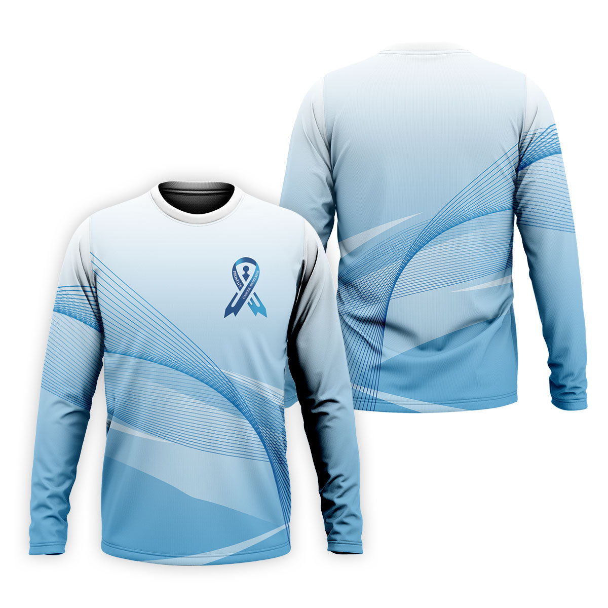 Prostate Cancer Awareness Men's Golf Shirt, Prostate Cancer Survivor Gift, Golf Gift For Men