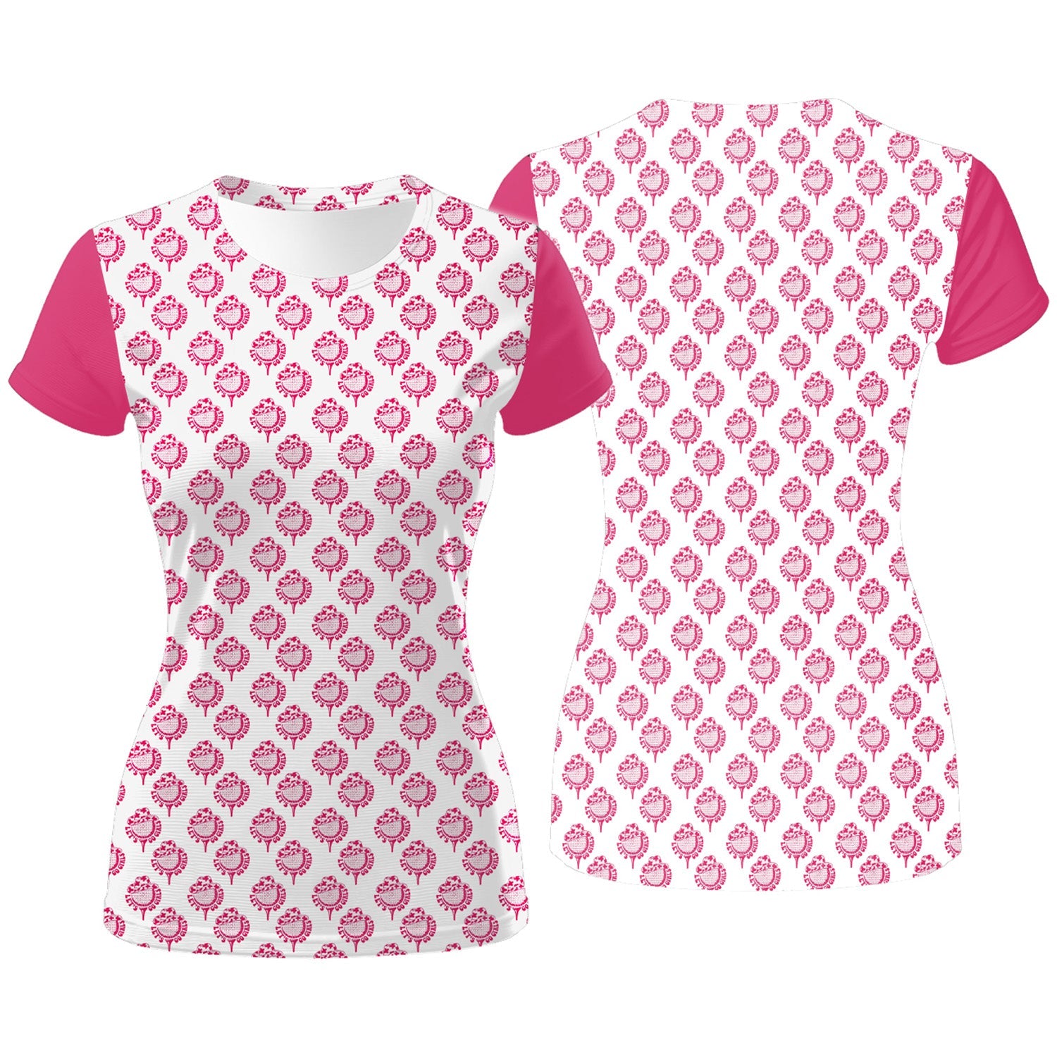 Let's Go Girls Womens Golf Polo Shirt, Golfing Apparel, Womens Golf Gifts