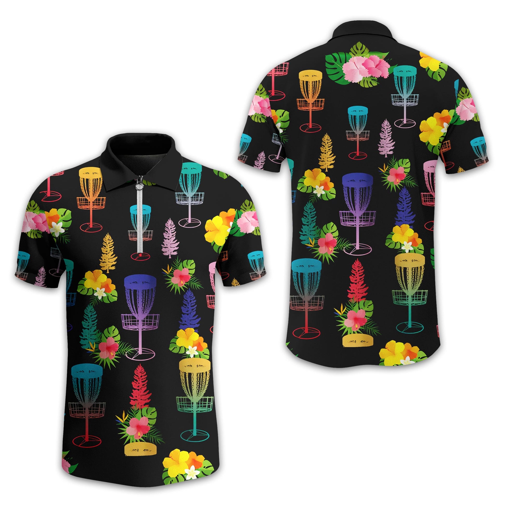 Disc Golf CustomGolf Polo Shirt, Gift For Golfers, Golf Gift For Men