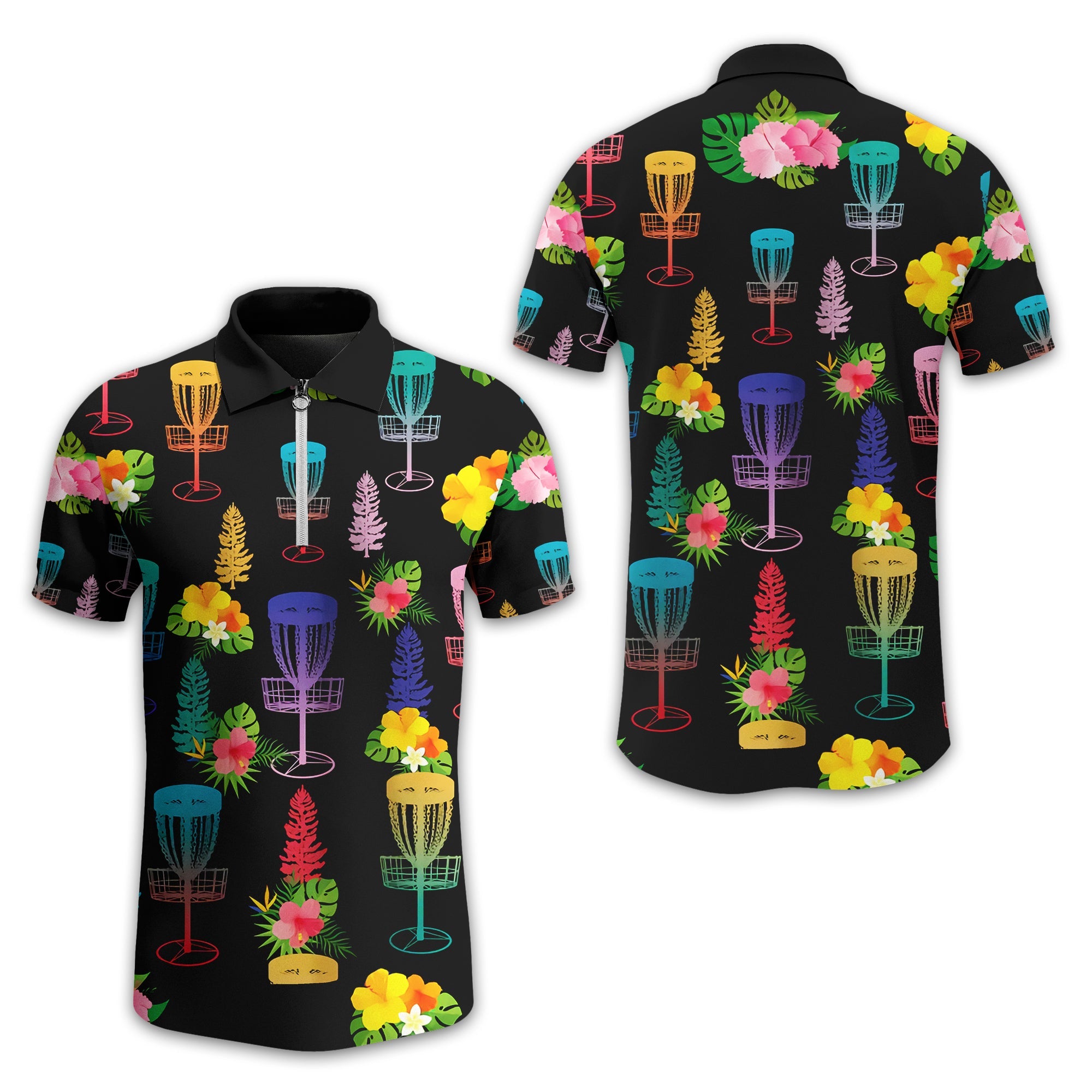 Disc Golf CustomGolf Polo Shirt, Gift For Golfers, Golf Gift For Men