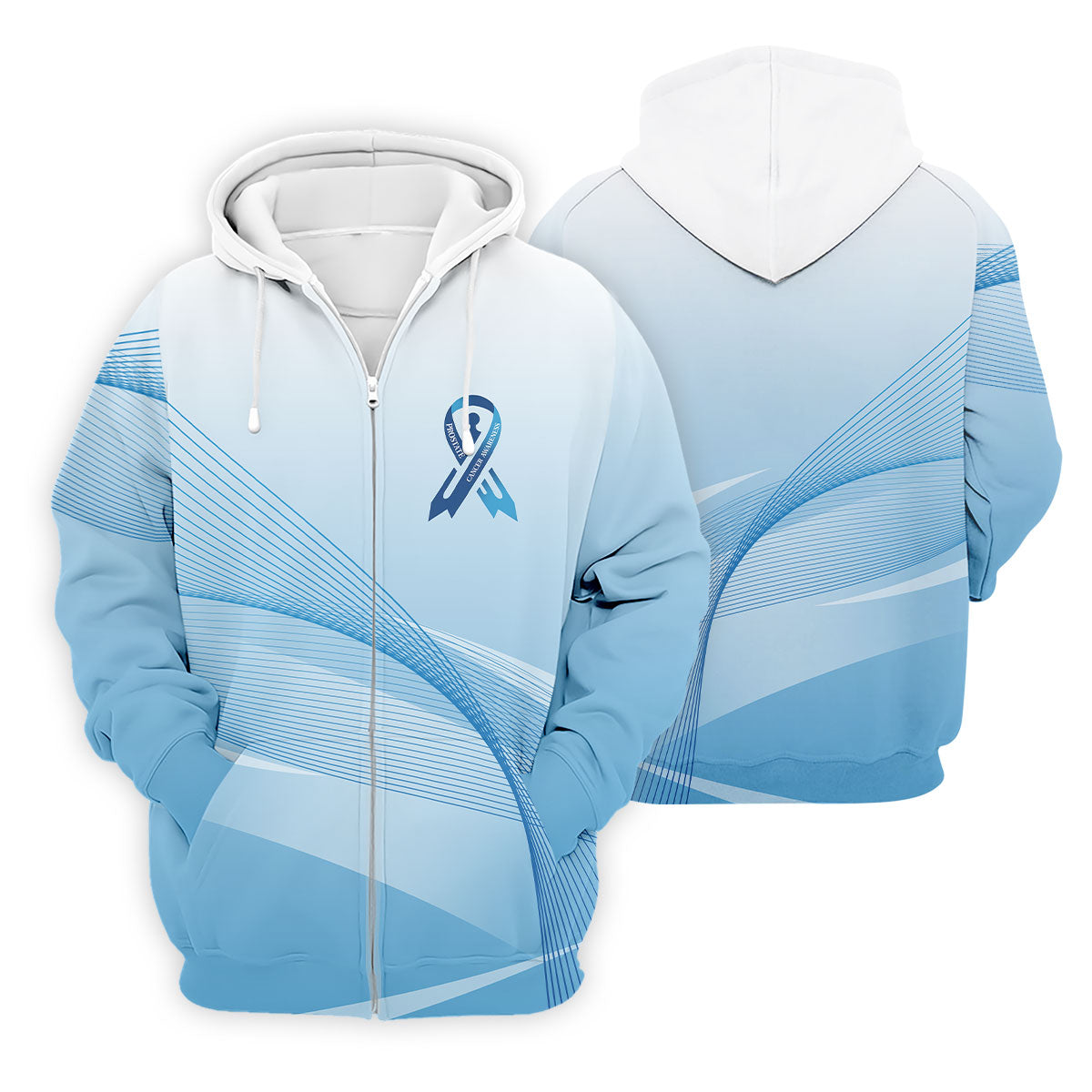 Prostate Cancer Awareness Men's Golf Shirt, Prostate Cancer Survivor Gift, Golf Gift For Men