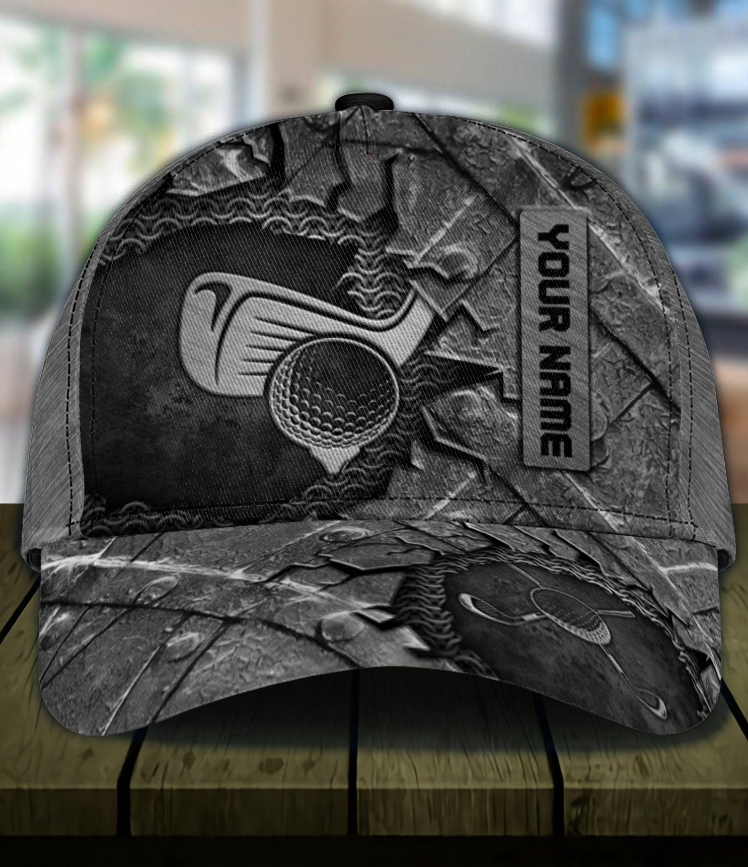 Personalized Golf Cap, 3D Full Print Golf Cap, Presents For Golf Lovers